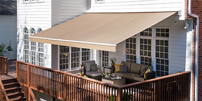 Stationary, Free Standing Patio & Deck Awnings - Commercial and Residential  Awnings in MA